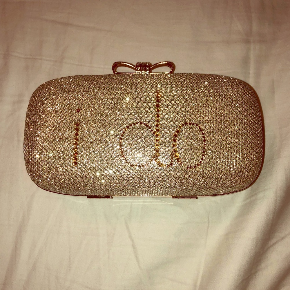 Gold Bridal Clutch